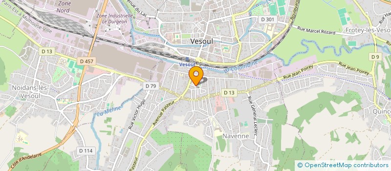 localisation de l'entreprise SCI PREMIER SIECLE à VESOUL