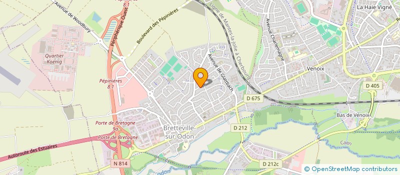 localisation de l'entreprise SCI PREMIERE  BRETTEVILLE-SUR-ODON