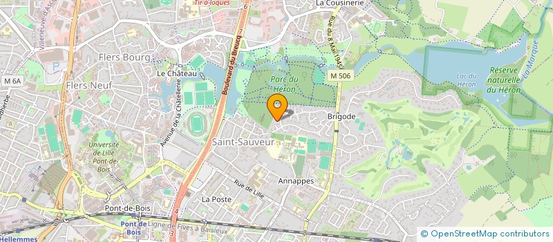 localisation de l'entreprise SCI PREMIERE à VILLENEUVE-D'ASCQ