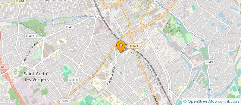 localisation de l'entreprise SCI PREMIUM à TROYES