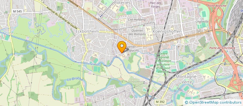 localisation de l'entreprise SCI PREMIUM 67  STRASBOURG