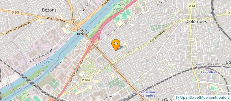 localisation de l'entreprise SCI PREPIN  COLOMBES