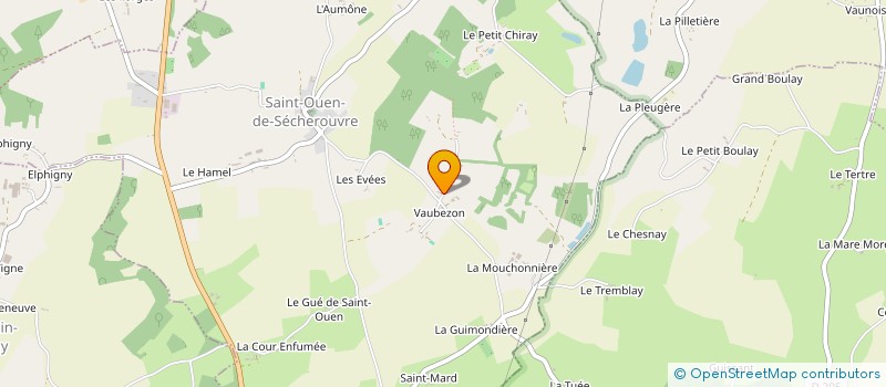 localisation de l'entreprise SCI PRES CARRE à SAINT-OUEN-DE-SECHEROUVRE