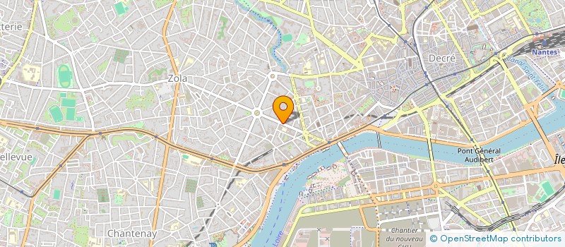 localisation de l'entreprise SCI PRES DE CHEZ NOUS  NANTES