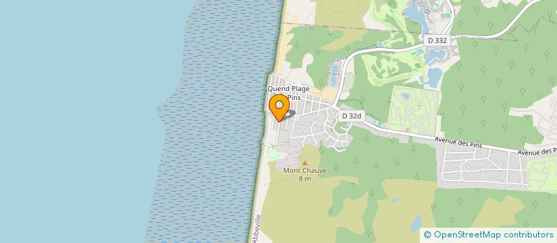 localisation de l'entreprise SCI PRES DE LA PLAGE  QUEND