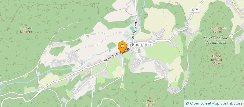 localisation de l'entreprise SCI PRES HACHETTE  LA BOURGONCE