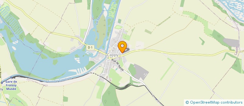 localisation de l'entreprise SCI PRES LE CANAL  CAPPY