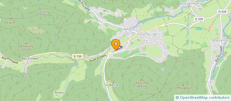 localisation de l'entreprise SCI PRES SAINT JEAN  FOUCHY