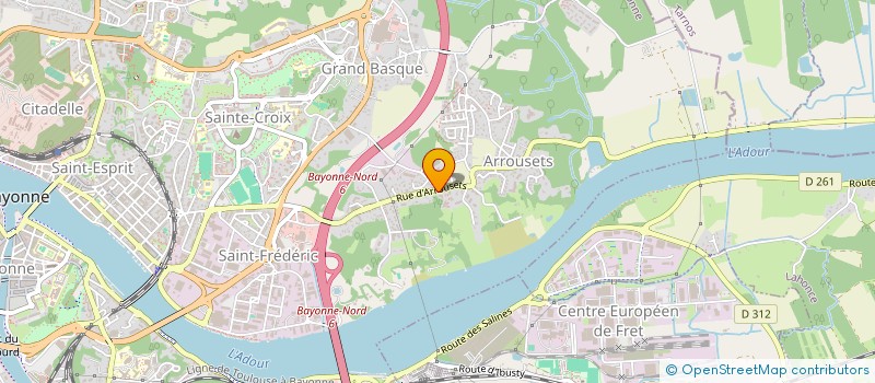 localisation de l'entreprise SCI PRESAKO BIDEA à BAYONNE