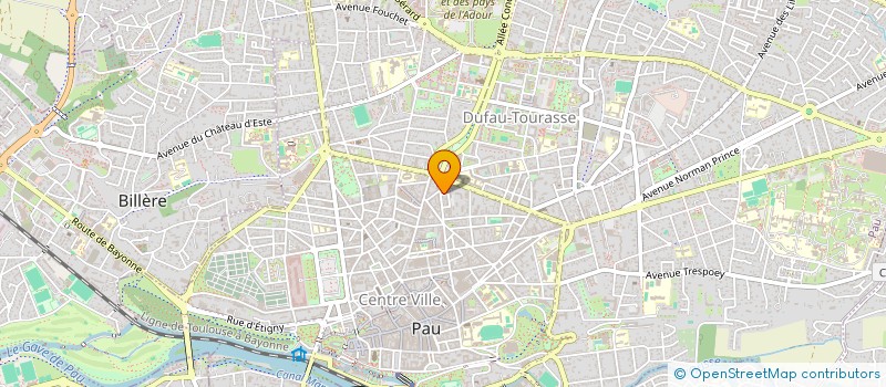 localisation de l'entreprise SCI PRESBYTERE DE MORLANNE à PAU