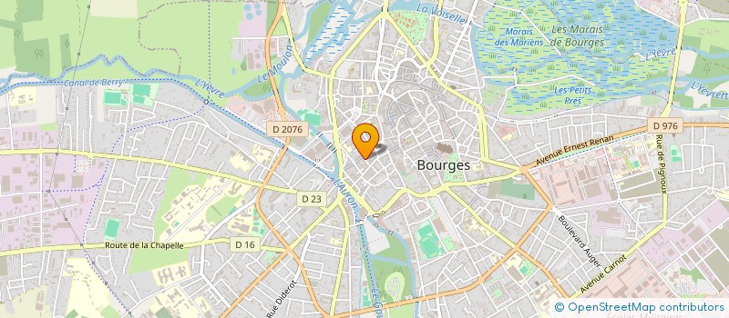 localisation de l'entreprise SCI PRESLORROY  BOURGES