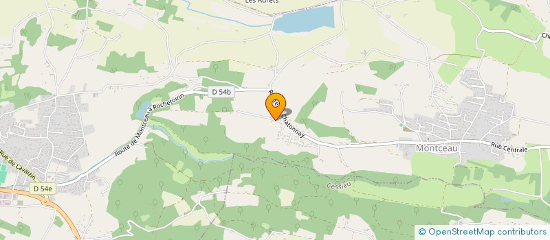 localisation de l'entreprise SCI PRESSENSE  RUY-MONTCEAU