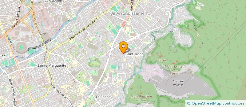 localisation de l'entreprise SCI PRESSENSE à MARSEILLE