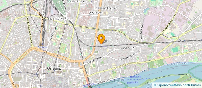 localisation de l'entreprise SCI PRESSOIR NEUF à ORLEANS