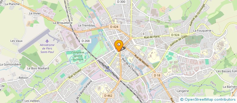 localisation de l'entreprise SCI PRESTA à FLERS