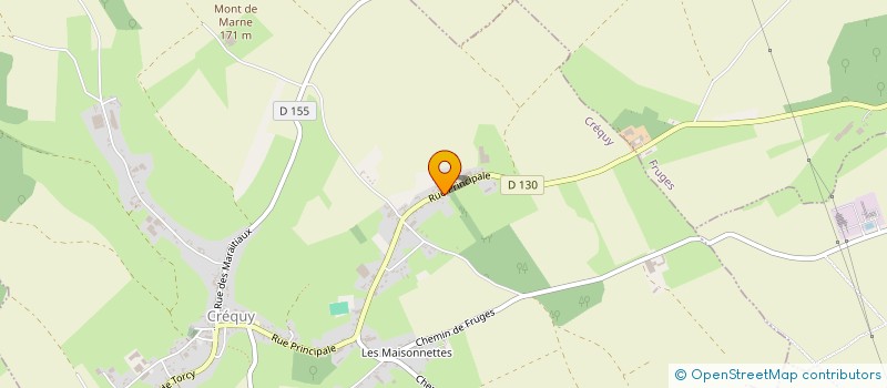 localisation de l'entreprise SCI PRESTIGE  CREQUY