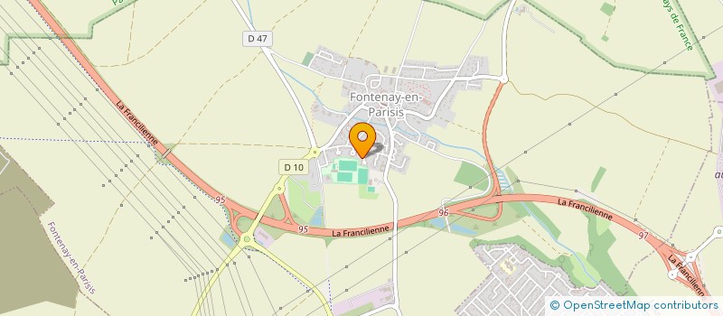 localisation de l'entreprise SCI PRESTIGE  FONTENAY-EN-PARISIS