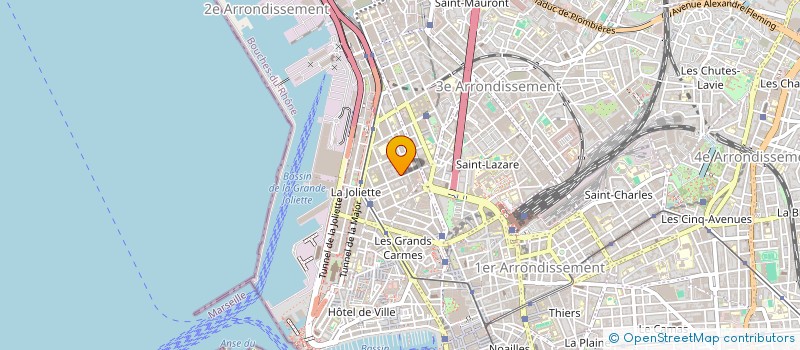 localisation de l'entreprise SCI PRESTIGE IMMOBILIER  MARSEILLE