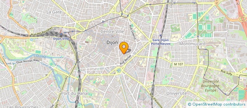 localisation de l'entreprise SCI PRETORIA à DIJON