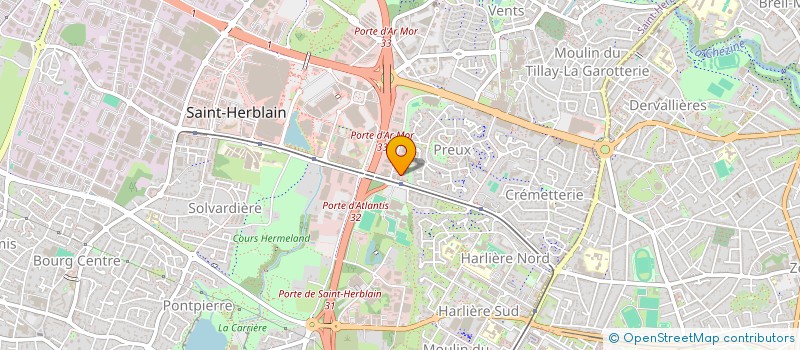 localisation de l'entreprise SCI PREUX-PASCO  SAINT-HERBLAIN