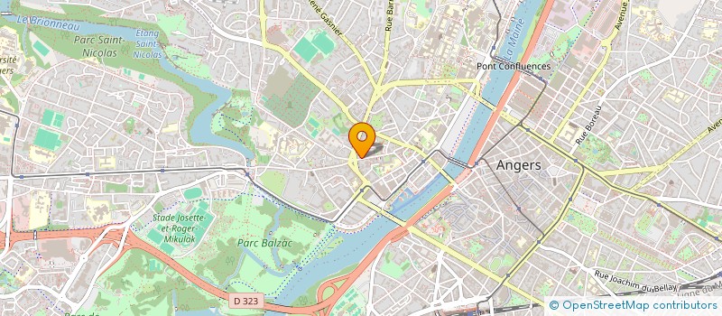 localisation de l'entreprise SCI PREVOST à ANGERS