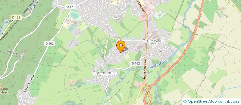 localisation de l'entreprise SCI PREVOT  OTTERSWILLER