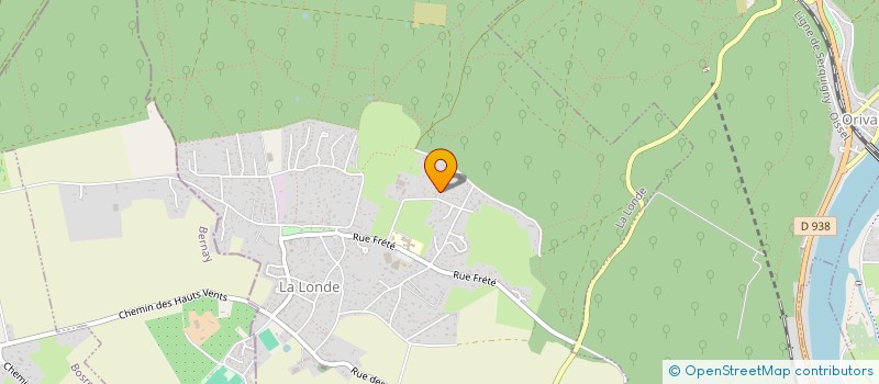 localisation de l'entreprise SCI PRF  LA LONDE