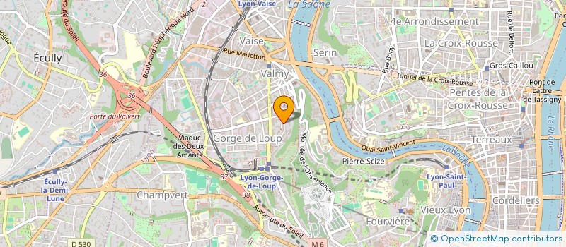 localisation de l'entreprise SCI PRF LOCATION  LYON