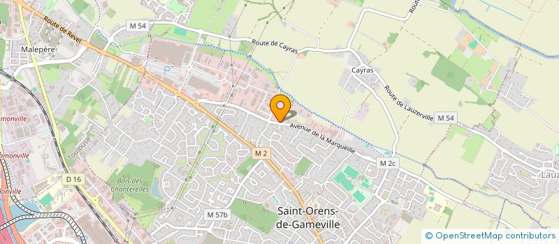 localisation de l'entreprise SCI PRG2025  SAINT-ORENS-DE-GAMEVILLE