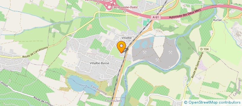 localisation de l'entreprise SCI PRHM  BERRIAC