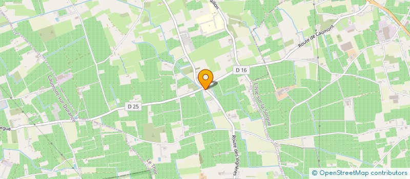 localisation de l'entreprise SCI PRIAD  LE THOR