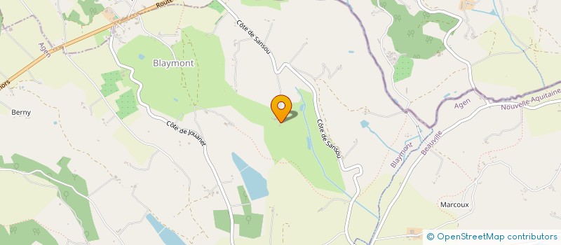 localisation de l'entreprise SCI PRICE WOODWARD  BLAYMONT