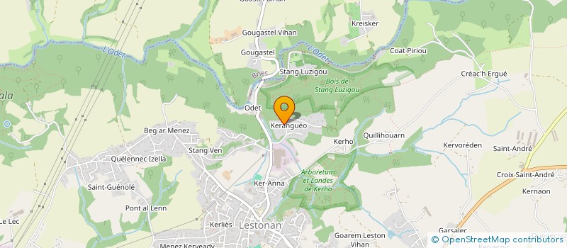 localisation de l'entreprise SCI PRIETO  ERGUE-GABERIC