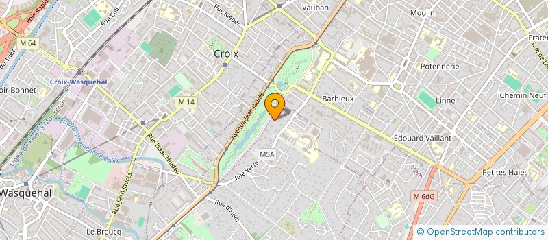localisation de l'entreprise SCI PRIEURE à CROIX