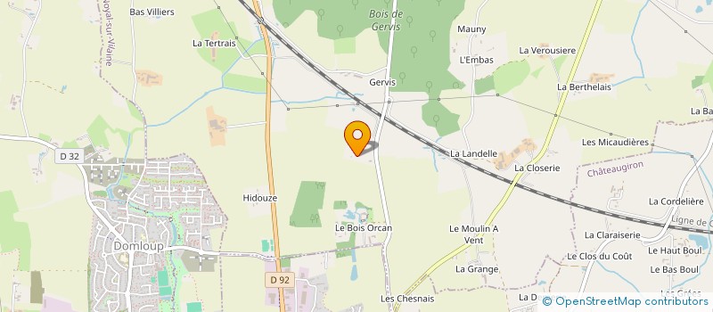 localisation de l'entreprise SCI PRIEURE à NOYAL-SUR-VILAINE