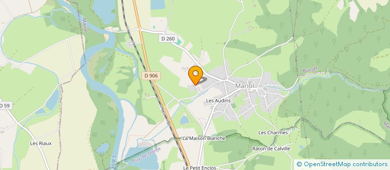 localisation de l'entreprise SCI PRIEURE  MARIOL