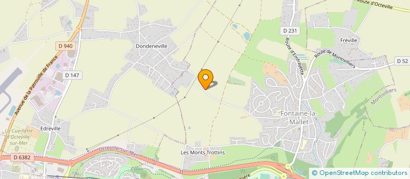 localisation de l'entreprise SCI PRIGENT SOREL  FONTAINE-LA-MALLET