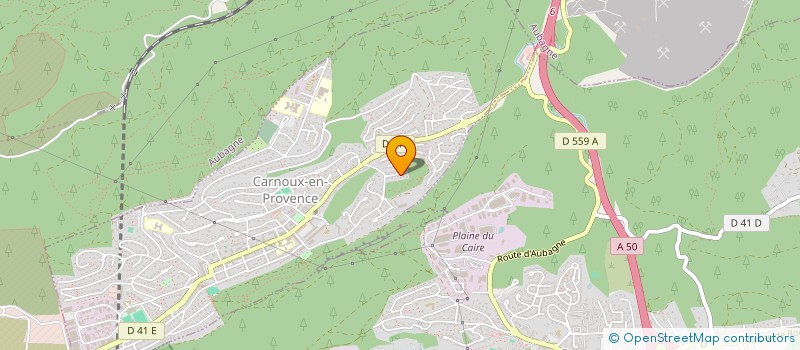 localisation de l'entreprise SCI PRIM à CARNOUX-EN-PROVENCE