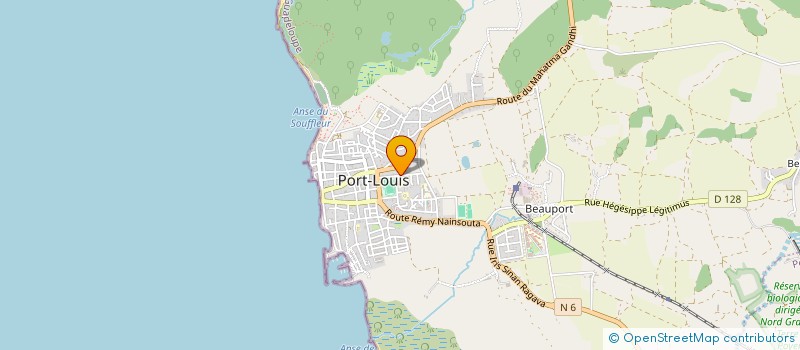 localisation de l'entreprise SCI PRIM'INVEST à PORT-LOUIS