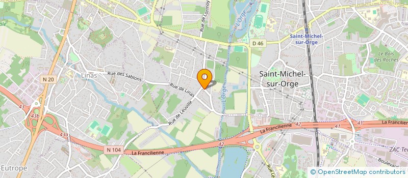 localisation de l'entreprise SCI PRIMA 35  LONGPONT-SUR-ORGE