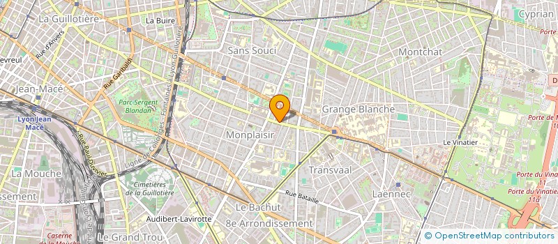 localisation de l'entreprise SCI PRIMAT  LYON