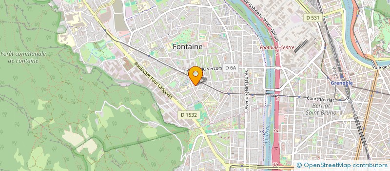 localisation de l'entreprise SCI PRIMATA  FONTAINE