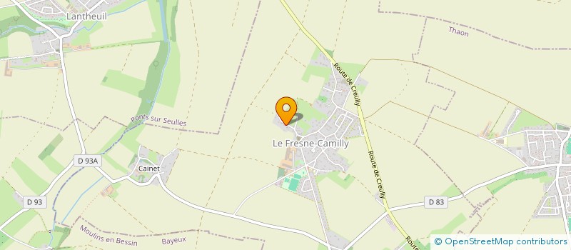 localisation de l'entreprise SCI PRIMAULT  LE FRESNE-CAMILLY