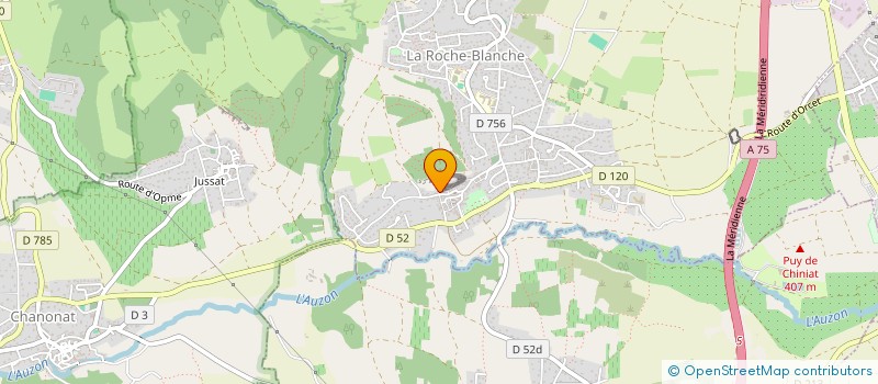 localisation de l'entreprise SCI PRIMAVERA  LE CENDRE