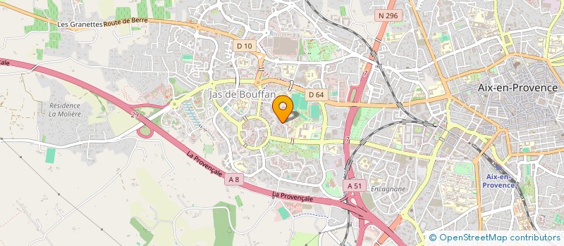 localisation de l'entreprise SCI PRIMAVERA à AIX-EN-PROVENCE