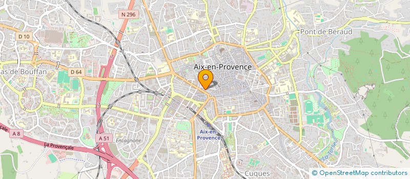 localisation de l'entreprise SCI PRIMAVERA à AIX-EN-PROVENCE