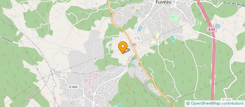 localisation de l'entreprise SCI PRIME  FUVEAU