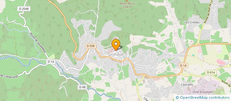localisation de l'entreprise SCI PRIME PROPORTIES à GRIMAUD