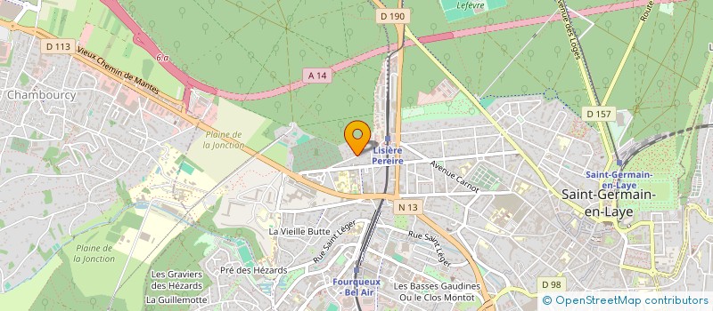 localisation de l'entreprise SCI PRIMEROSE  SAINT-GERMAIN-EN-LAYE