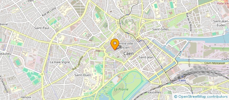 localisation de l'entreprise SCI PRIMO  CAEN
